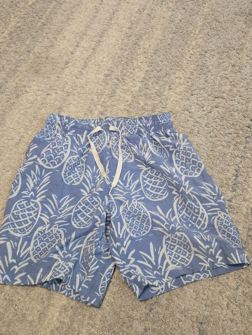 Chubbies Blue Pineapple Swim Trunks Men's Small S 7